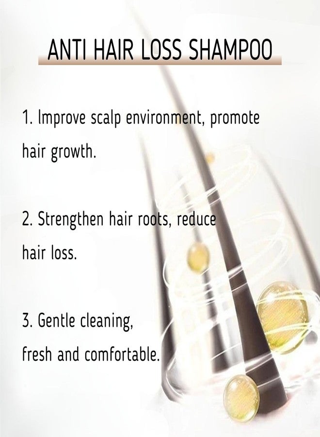 OBRVE 300ML Anti-Hair Fall Hair Loss Shampoo, Anti Hair Loss Shampoo for Women, Anti-Hair Fall Promote Hair Growth, for All Hair Types - Image 3